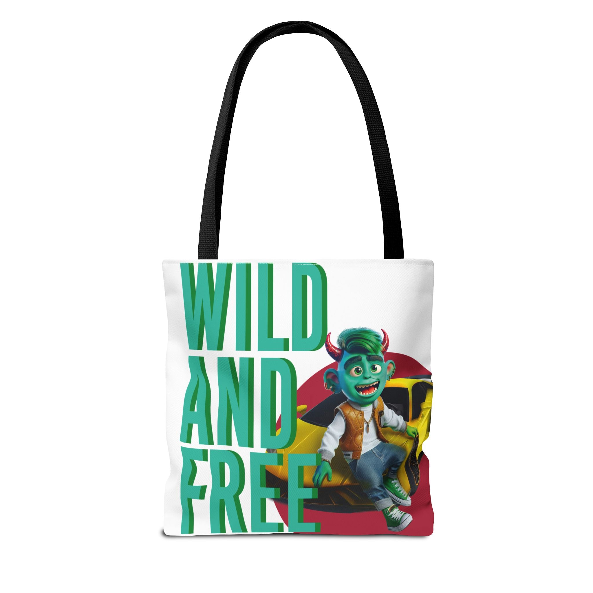 Image of Stylish All-Over Print Tote Bag – Durable & Functional